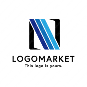 Nと前進と発展のロゴ