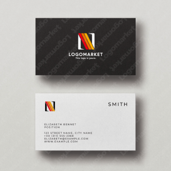 Nと前進と発展のロゴ