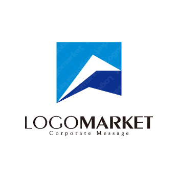 成功とチャレンジと山のロゴ