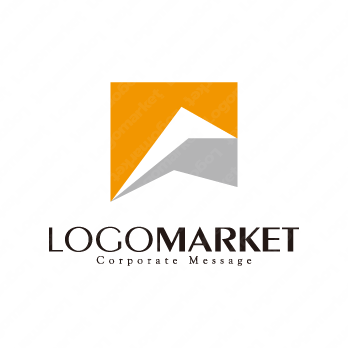 成功とチャレンジと山のロゴ