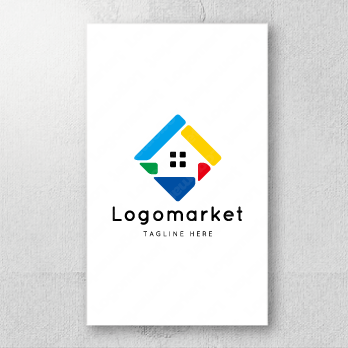 Aとaと虹のロゴ