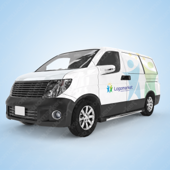 ハイタッチとワクワク感とコミュニケーションのロゴ