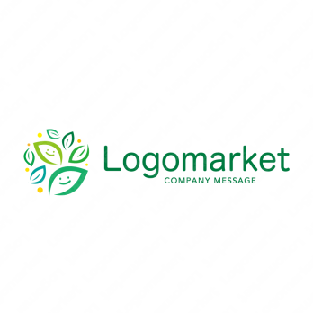 健やかと親しみやすいと再生のロゴ