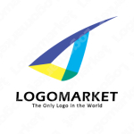 トライアングルと成長とTのロゴ