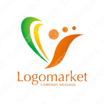 人と愛情と癒しのロゴ