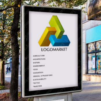 3とAと三方のロゴ