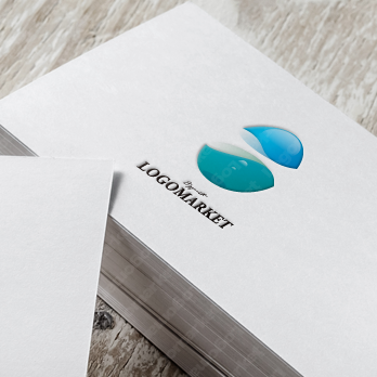 卵と海と空のロゴ