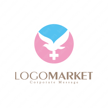 鳥と安心と信頼のロゴ