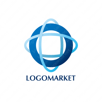 XとOとリングのロゴ