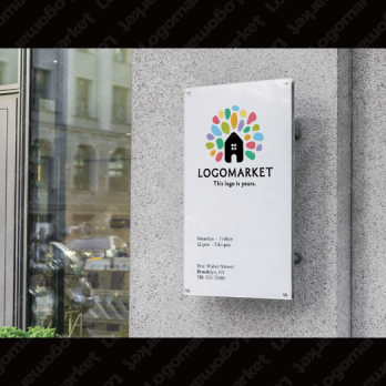 Aとaと虹のロゴ