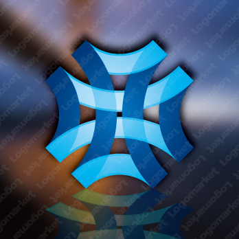 Aとaと虹のロゴ