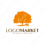 ベンチとリラックスとリフレッシュのロゴ