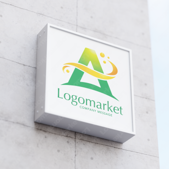 Aと安心感と根付くのロゴ