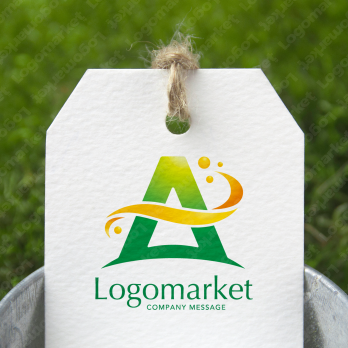 Aと安心感と根付くのロゴ