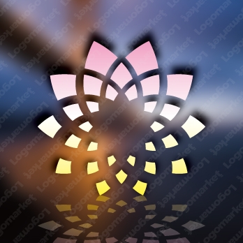 Aとaと虹のロゴ