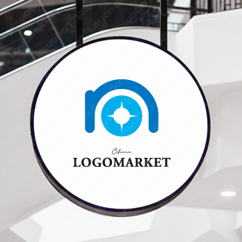 目とnと信頼性のロゴ