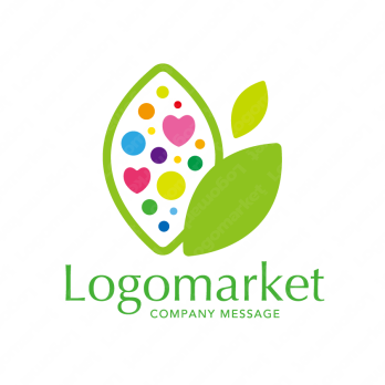 カラフルとワクワクと寄り添う心のロゴ