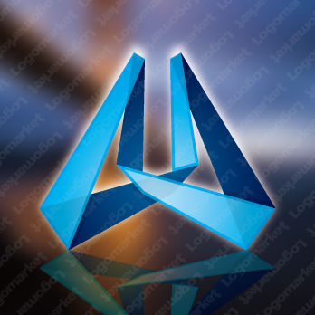 Aとaと虹のロゴ