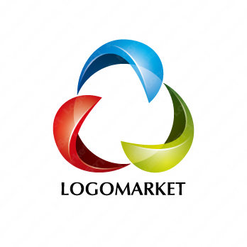 三角とトライアングルと3のロゴ