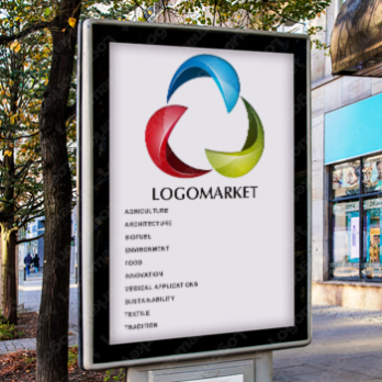 三角とトライアングルと3のロゴ