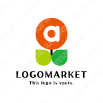 安心と調和と花のロゴ