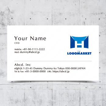 建物と総合力とT・H・Mのロゴ