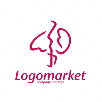 鳥と自立とサポートのロゴ