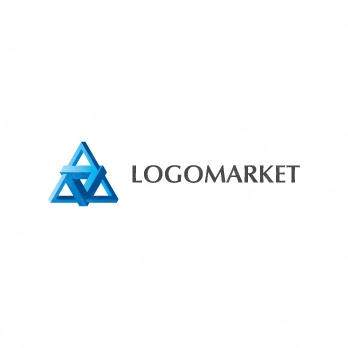 無限と三角とインフィニティのロゴ