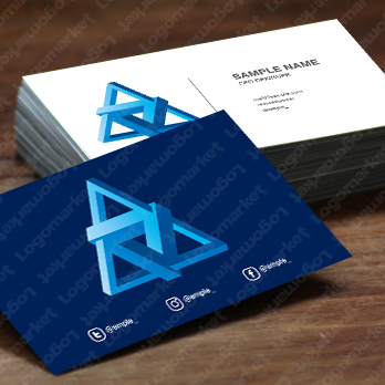 無限と三角とインフィニティのロゴ