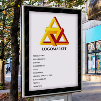 無限と三角とインフィニティのロゴ