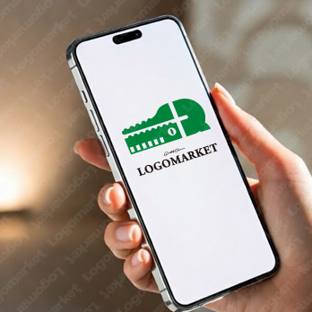 Dと歯磨きと歯ブラシのロゴ