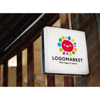 Aとaと虹のロゴ