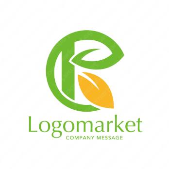 Kと清涼感と成長のロゴ