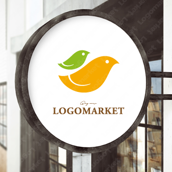 背負うと支えると安心のロゴ