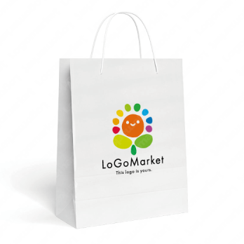 太陽と元気と笑顔のロゴ