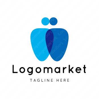 歯と人と愛情のロゴ