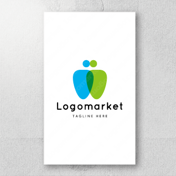 Aとaと虹のロゴ