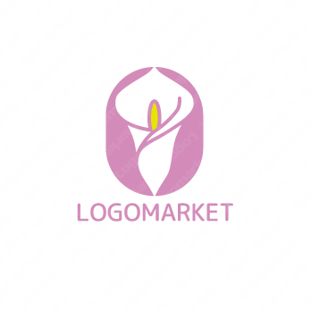 カラーと厳粛と葬儀のロゴ