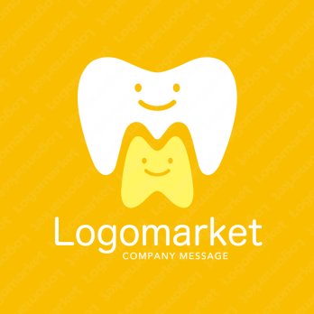 歯と親しみやすいとMのロゴ