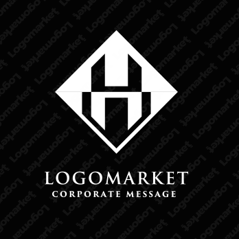  高級感とダイヤモンドとエレガントのロゴ