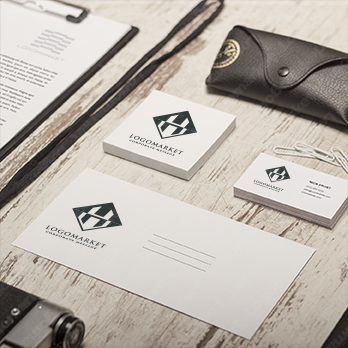  高級感とダイヤモンドとエレガントのロゴ