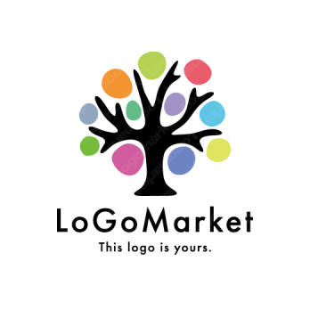 木と葉と夢のロゴ