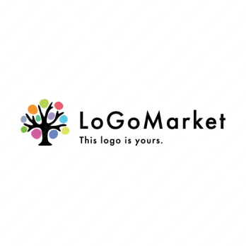 木と葉と夢のロゴ