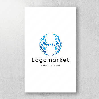 Aとaと虹のロゴ