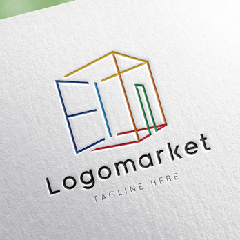 Eとeと家のロゴ