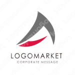 Aと上昇と未来のロゴ