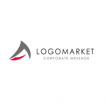 Aと上昇と未来のロゴ