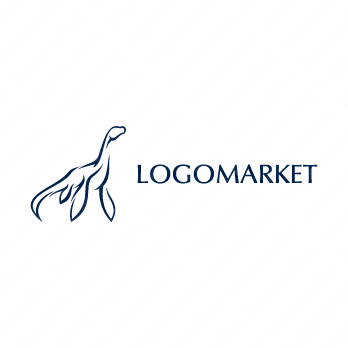 プレシオサウルスと首長竜とフタバスズキリュウのロゴ