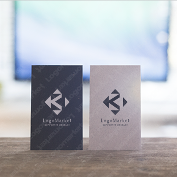 Kとダイヤモンドと先進性のロゴ