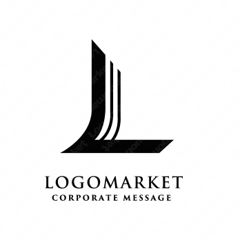 Lとスマートと先進性のロゴ